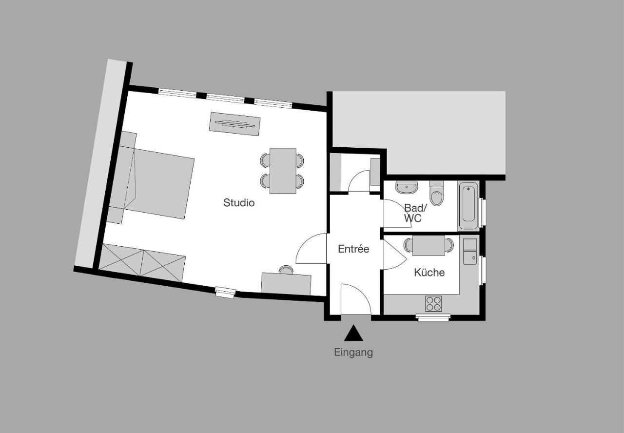 City Stay Furnished Apartments - Fasenstaubstrasse Schaffhausen Eksteriør billede